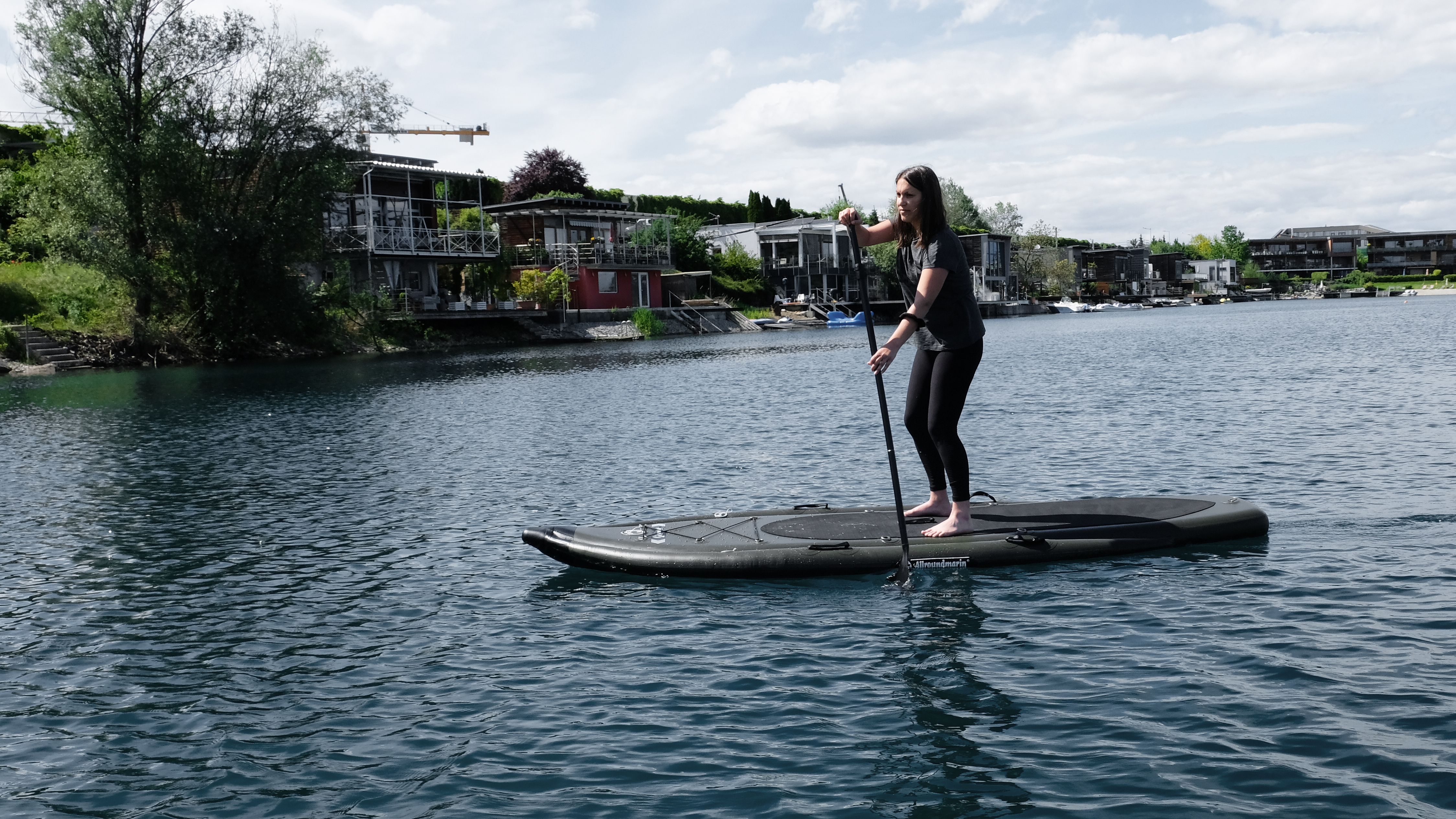 Allroundmarin Fishing Angel SUP Paddle Board 335cm Set