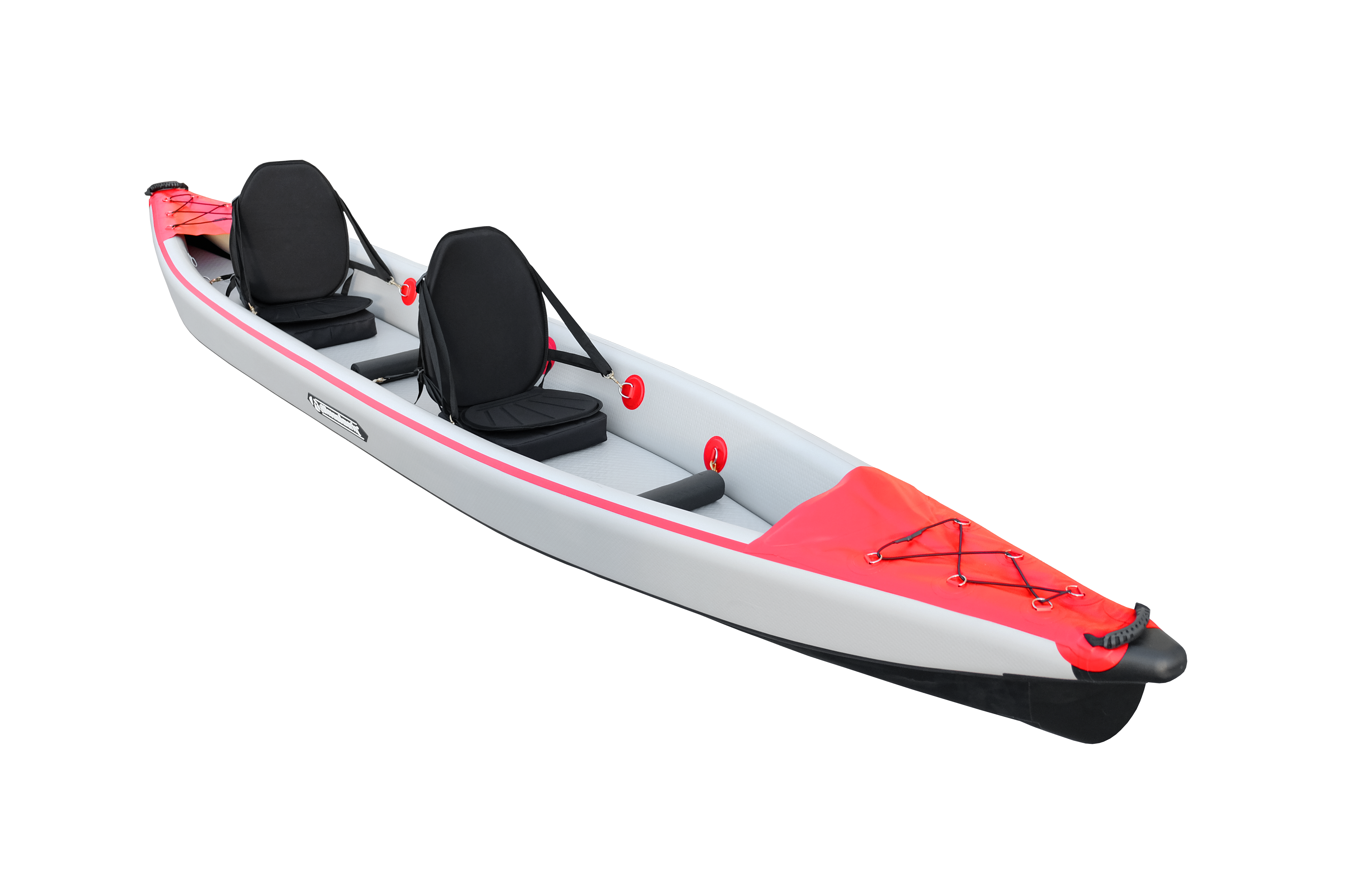 Allroundmarin Hartluft Doppel Kajak Force L 473cm grün rot gelb Aufblasbar